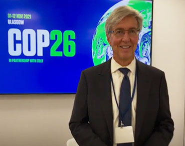 Ralph Izzo attending Convention of Climate Change (COP26) conference, November 2021, Glasgow, Scotland.