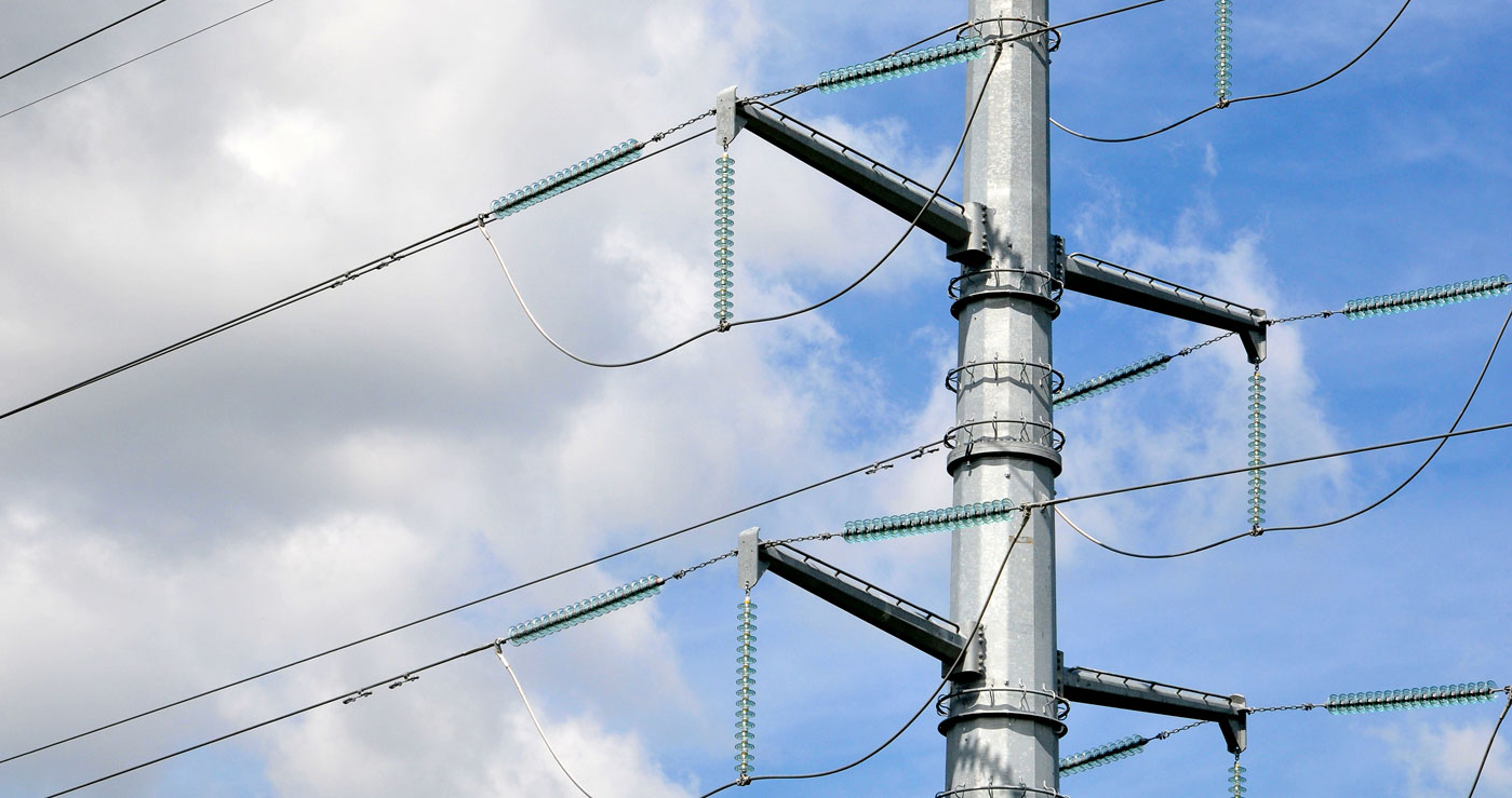 Electric transmission monopole is shown.