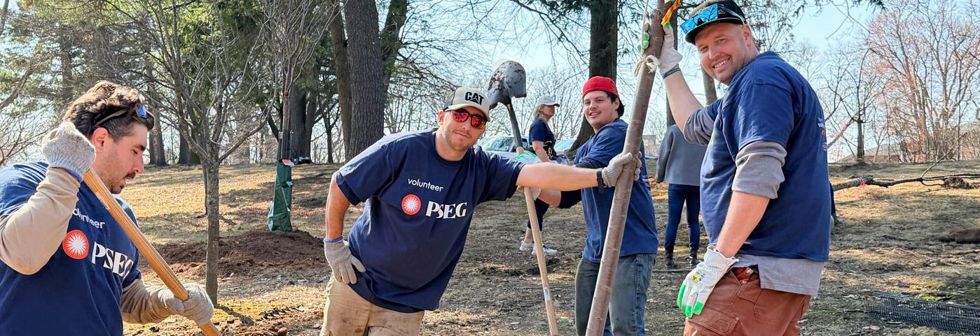 PSEG Branch Brook Park Planting Event