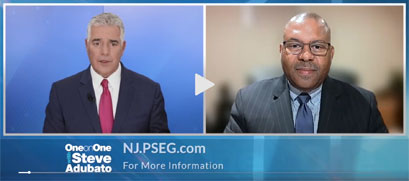 April 28, 2026 - Calvin Ledford Jr., president of the PSEG Foundation and director of corporate social responsibility, recently joined Steve Adubato to discuss the impact corporate responsibility initiatives have on small businesses and the community.